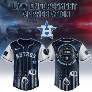 Houston Astros x Law Enforcement Appreciation Special Edition Jersey