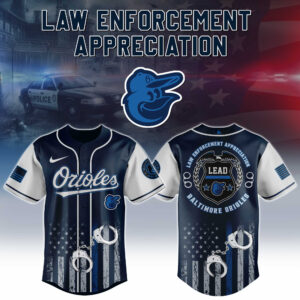 Baltimore Orioles x Law Enforcement Appreciation Special Edition Jersey