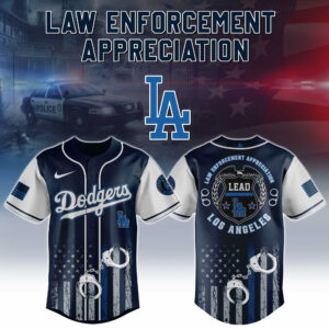 Los Angeles Dodgers x Law Enforcement Appreciation Special Edition Jersey