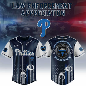 Philadelphia Phillies x Law Enforcement Appreciation Special Edition Jersey