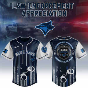 Toronto Blue Jays x Law Enforcement Appreciation Special Edition Jersey