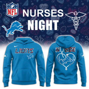 Detroit Lions x Nurses Appreciation Unisex Hoodie