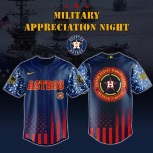 Houston Astros x US Marine Corps Appreciation Special Edition Jersey