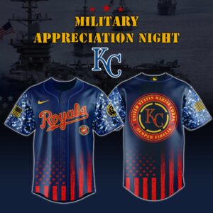 Kansas City Royals x US Marine Corps Appreciation Special Edition Jersey