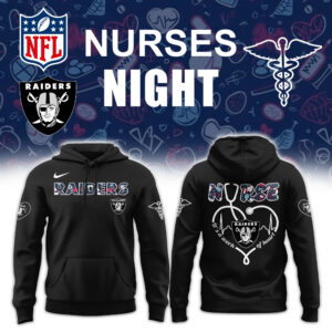 Las Vegas Raiders x Nurses Appreciation Unisex Hoodie