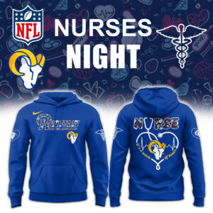 Los Angeles Rams x Nurses Appreciation Unisex Hoodie