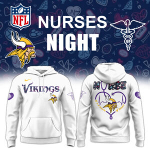 Minnesota Vikings x Nurses Appreciation Unisex Hoodie