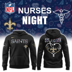 New Orleans Saints x Nurses Appreciation Unisex Hoodie