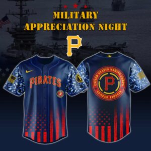 Pittsburgh Pirates x US Marine Corps Appreciation Special Edition Jersey