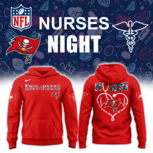 Tampa Bay Buccaneers x Nurses Appreciation Unisex Hoodie