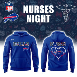 Buffalo Bills x Nurses Appreciation Unisex Hoodie