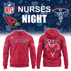 Arizona Cardinals x Nurses Appreciation Unisex Hoodie