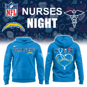 Los Angeles Chargers x Nurses Appreciation Unisex Hoodie