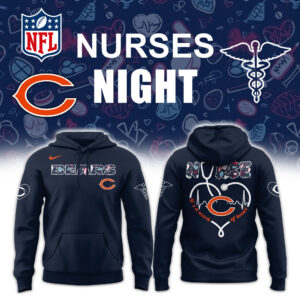 Chicago Bears x Nurses Appreciation Unisex Hoodie