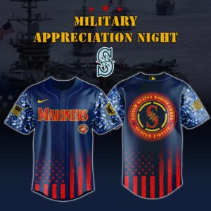 Seattle Mariners x US Marine Corps Appreciation Special Edition Jersey