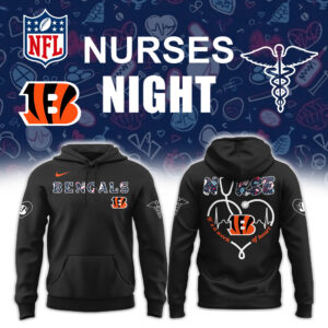 Cincinnati Bengals x Nurses Appreciation Unisex Hoodie