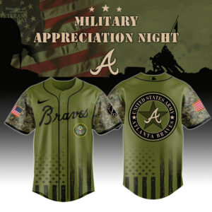 Atlanta Braves x US Army Appreciation Special Edition Jersey