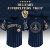 Milwaukee Brewersx US Navy Appreciation Special Edition Jersey