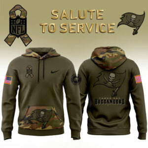 Tampa Bay Buccaneers Salute to Service Club Unisex Hoodie