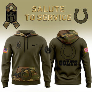 Indianapolis Colts Salute to Service Club Unisex Hoodie