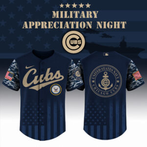 Chicago Cubs x US Navy Appreciation Special Edition Jersey