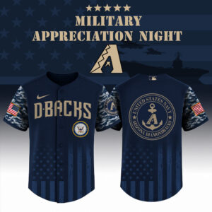 Arizona Diamondbacks x US Navy Appreciation Special Edition Jersey