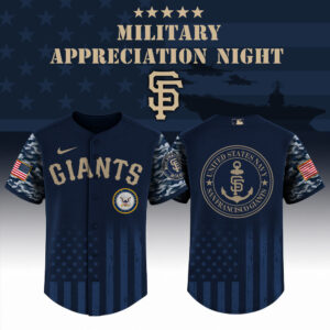 San Francisco Giants x US Navy Appreciation Special Edition Jersey