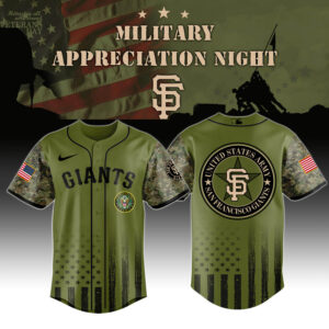 San Francisco Giants x US Army Appreciation Special Edition Jersey