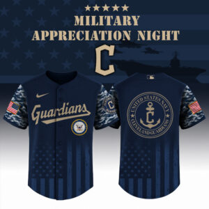 Cleveland Guardiansx US Navy Appreciation Special Edition Jersey