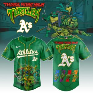 Oakland Athletics x Ninja Turtles Special Edition Jersey