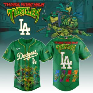 Los Angeles Dodgers x Ninja Turtles Special Edition Jersey