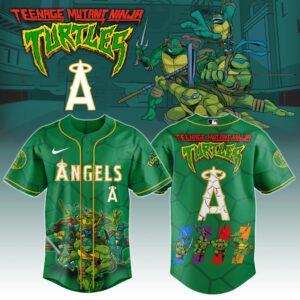 Los Angeles Angels x Ninja Turtles Special Edition Jersey