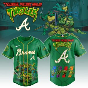 Atlanta Braves x Ninja Turtles Special Edition Jersey