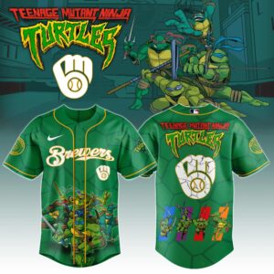 Milwaukee Brewers x Ninja Turtles Special Edition Jersey