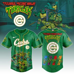 Chicago Cubs x Ninja Turtles Special Edition Jersey