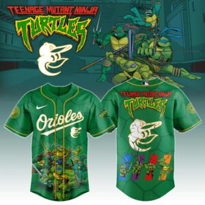Baltimore Orioles x Ninja Turtles Special Edition Jersey
