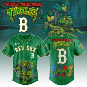 Boston Red Sox x Ninja Turtles Special Edition Jersey