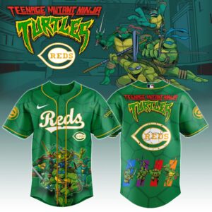 Cincinnati Reds x Ninja Turtles Special Edition Jersey