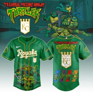 Kansas City Royals x Ninja Turtles Special Edition Jersey