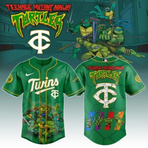 Minnesota Twins x Ninja Turtles Special Edition Jersey