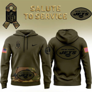 New York Jets Salute to Service Club Unisex Hoodie