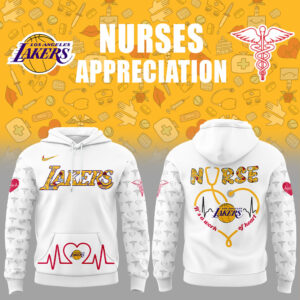 Los Angeles Lakers x Nurses Appreciation Unisex Hoodie