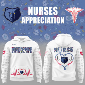 Memphis Grizzlies x Nurses Appreciation Unisex Hoodie