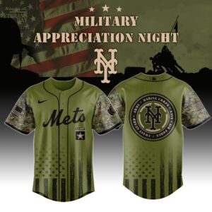 New York Mets x Military Appreciation (Army, Navy, USAF, USMC, USCG) Special Edition Jersey