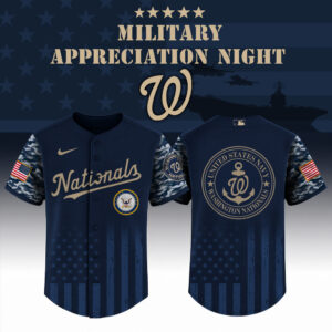 Washington Nationals x US Navy Appreciation Special Edition Jersey