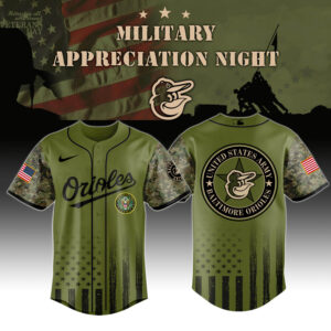 Baltimore Orioles x US Army Appreciation Special Edition Jersey