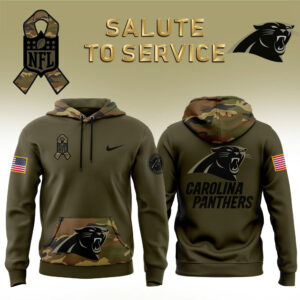 Carolina Panthers Salute to Service Club Unisex Hoodie