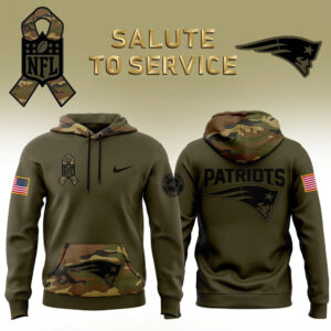 New England Patriots Salute to Service Club Unisex Hoodie