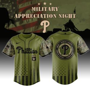 Philadelphia Phillies x Military Appreciation (Army, Navy, USAF, USMC, USCG) Special Edition Jersey