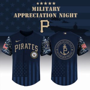 Pittsburgh Pirates x US Navy Appreciation Special Edition Jersey